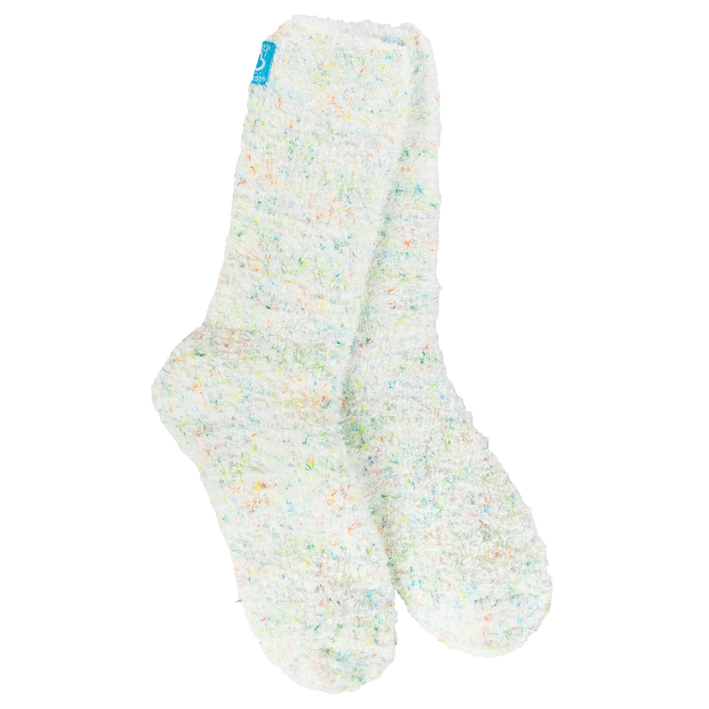 White Confetti Socks