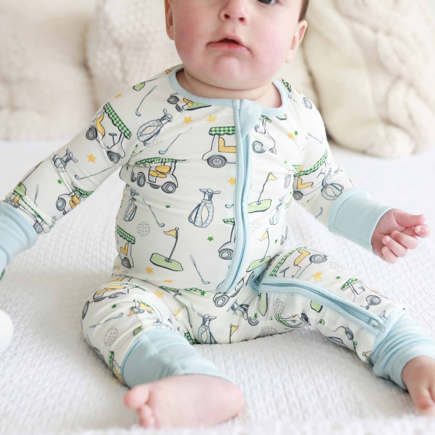 Country Club Cuties Convertible Zip Romper