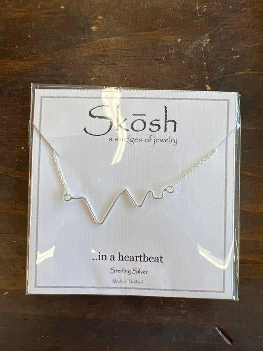 In A Heartbeat Matte Necklace