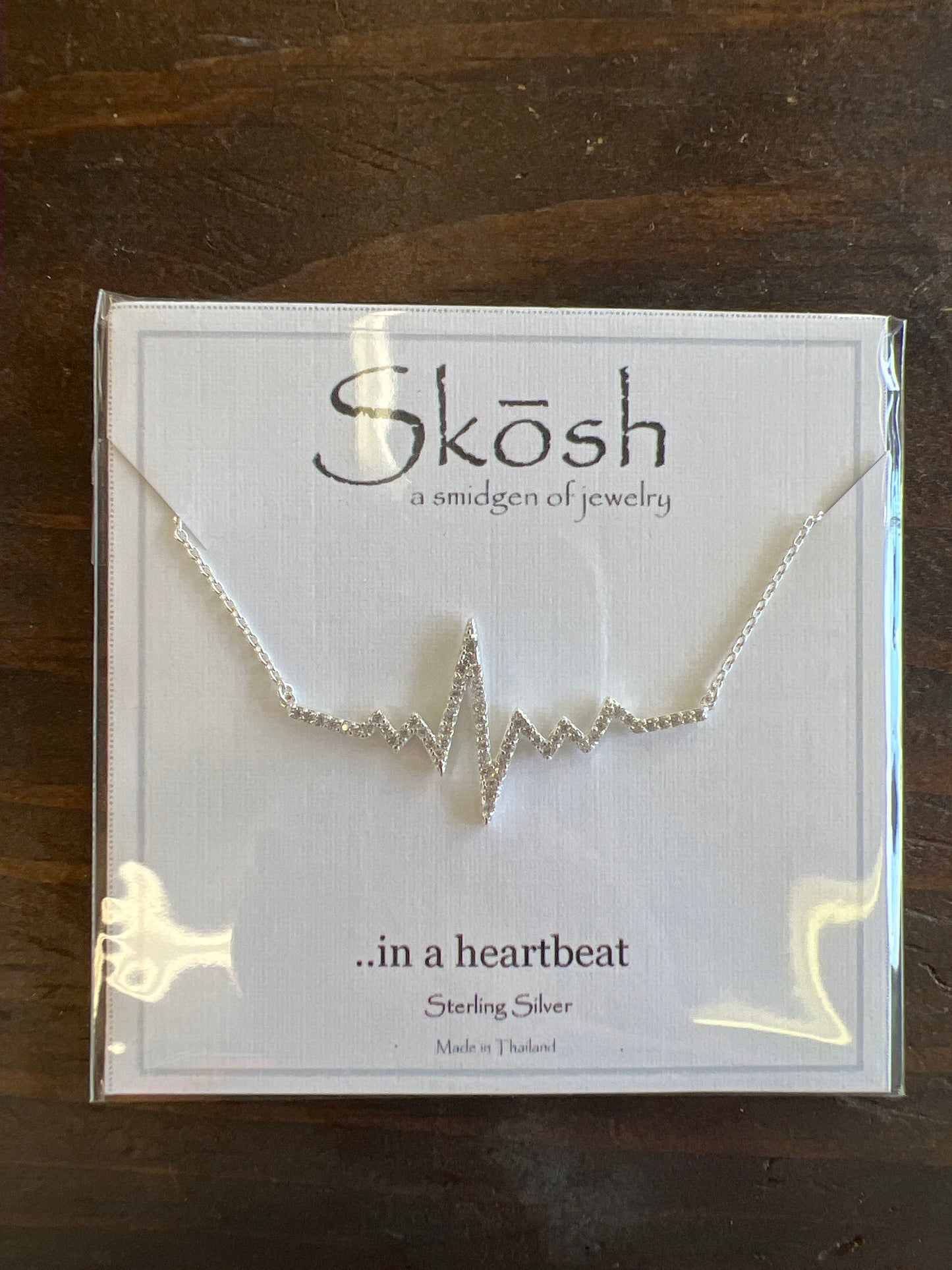 In A Heartbeat Diamond Necklace