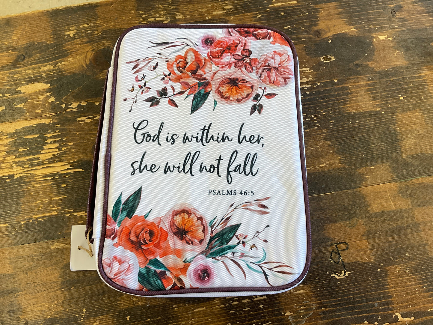 God Is Within Her Bible Cover