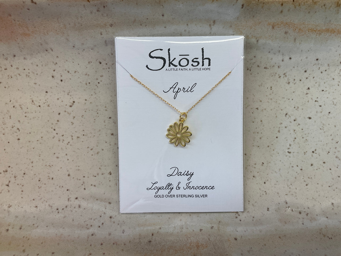 Flower Birth Month Necklaces
