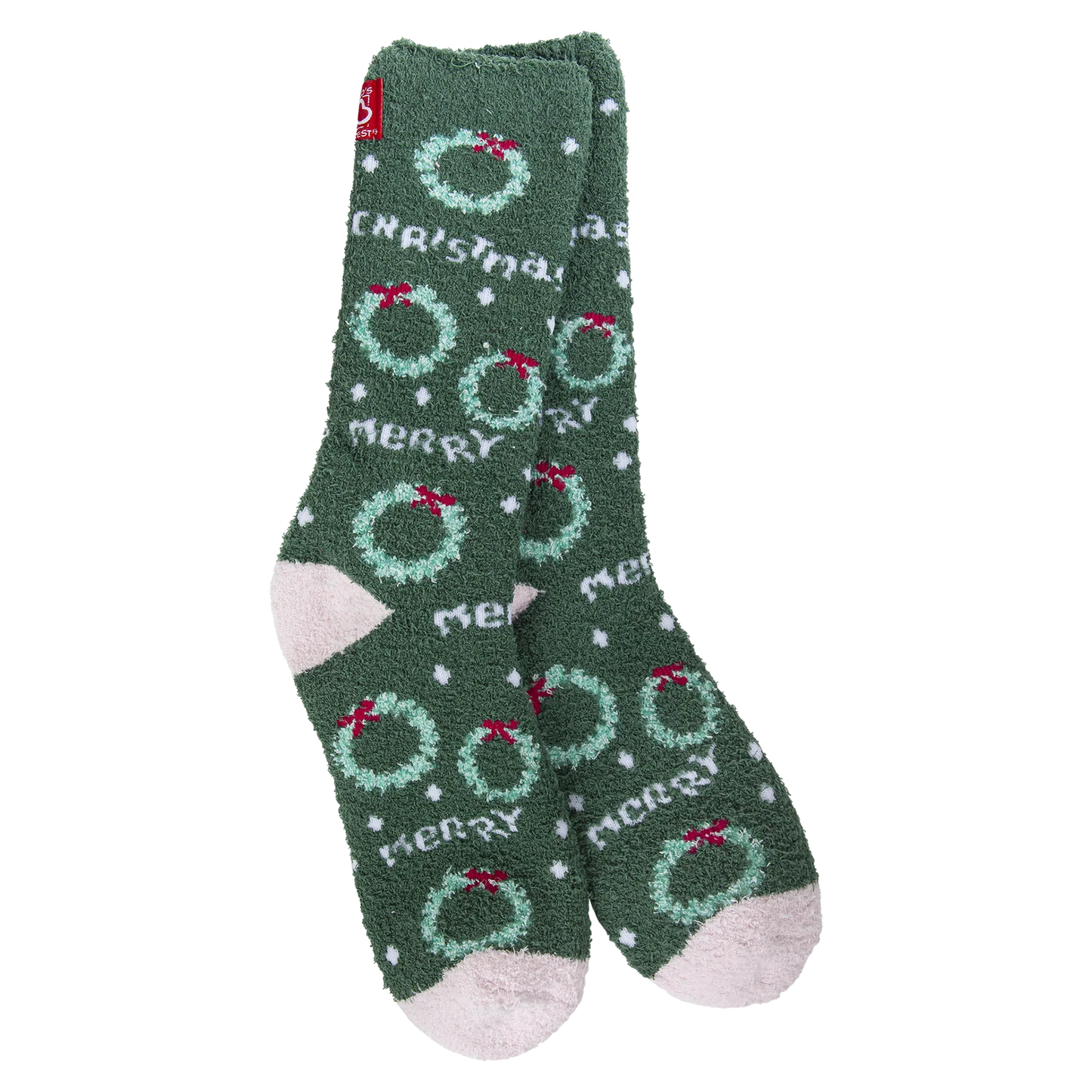 Merry Christmas Cozy Crew Sock