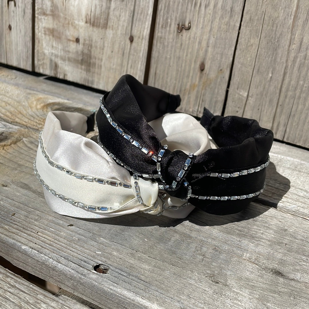 Outlined Rhinestone Headbands