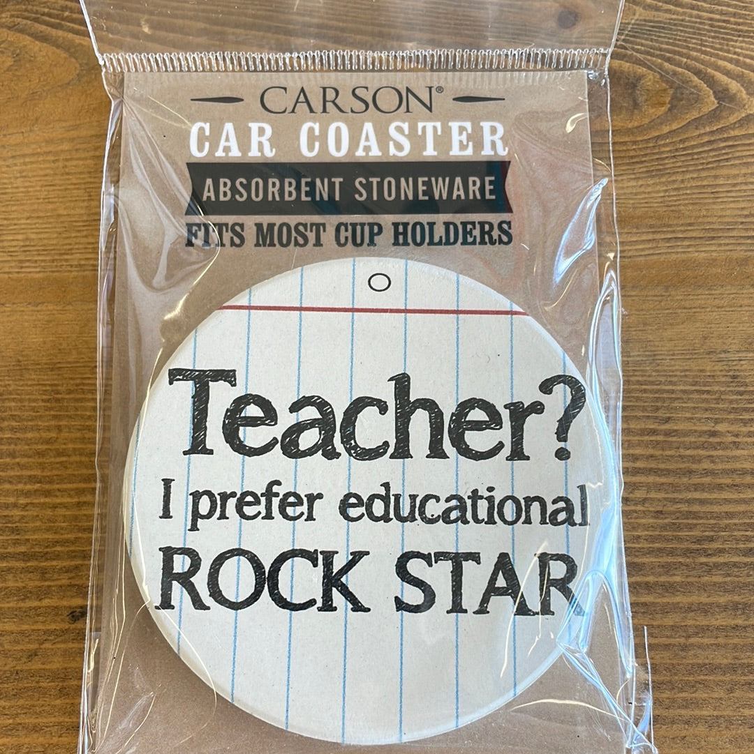 Educational Rock Star Car Coaster