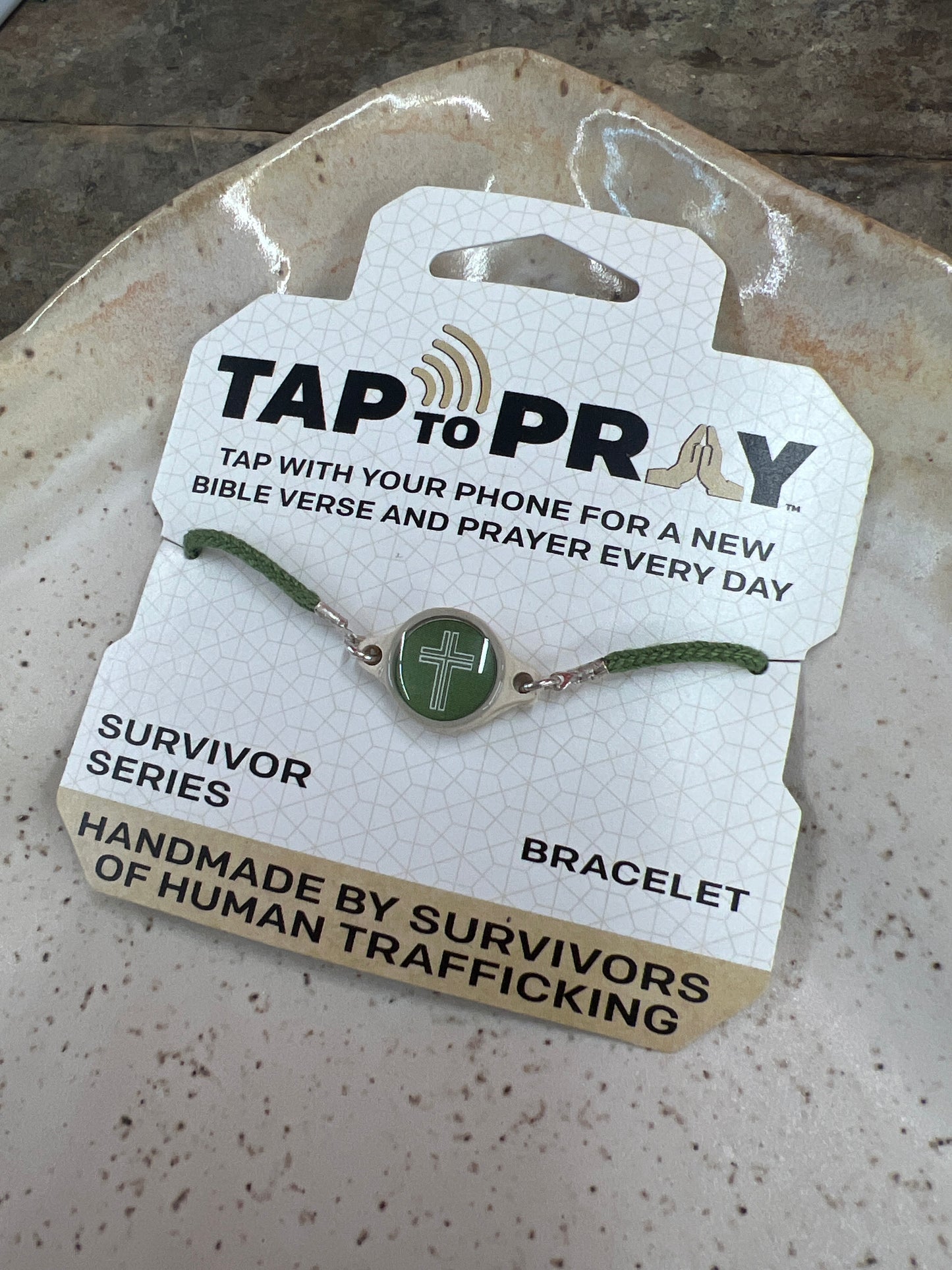 Tap to Pray - Survivor Series - Moss + Cross