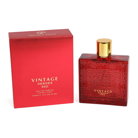 Vintage Heroes Red Spray Cologne For Men