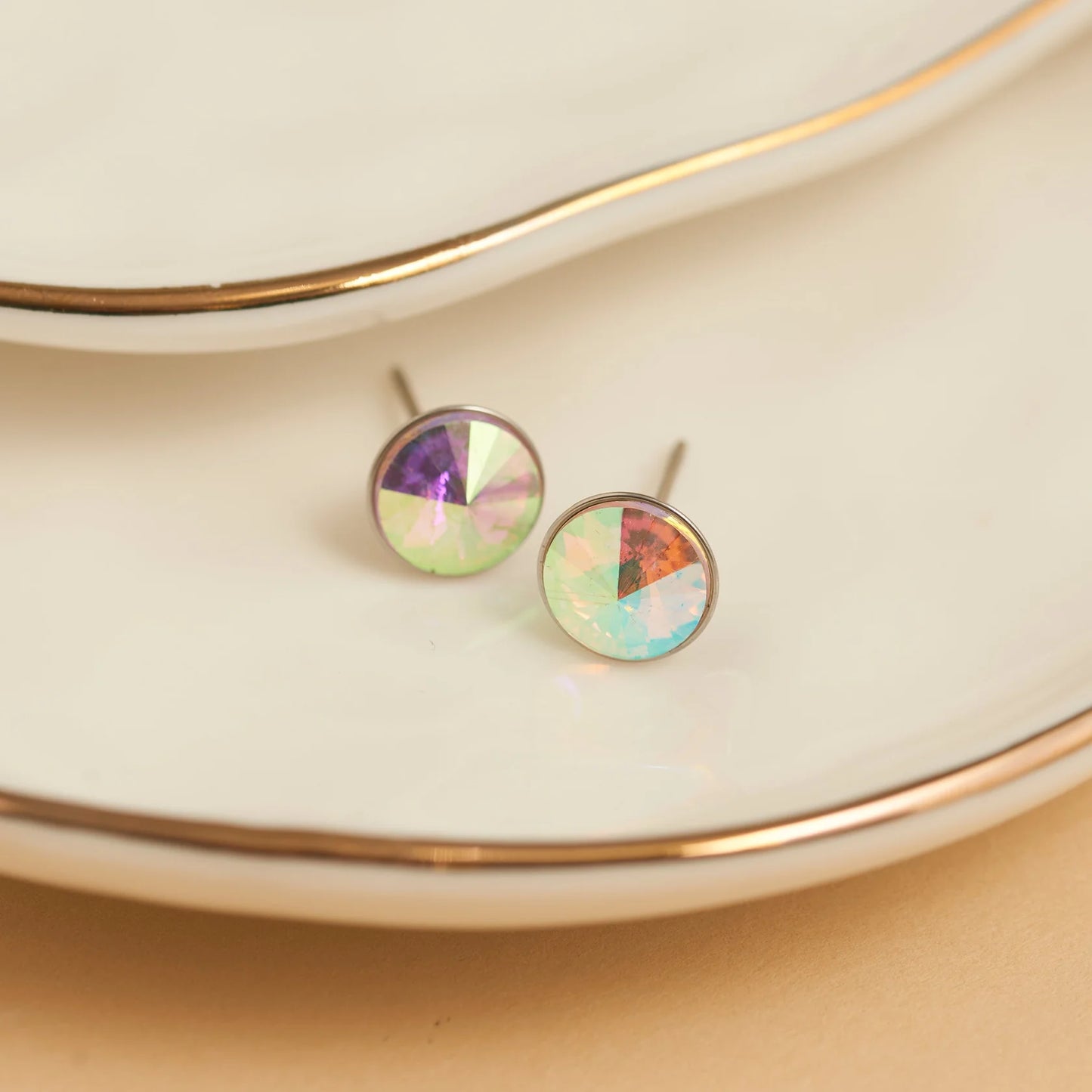 Aurora Crystal Stud