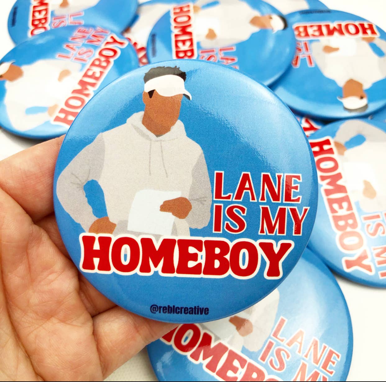 Homeboy - Lane - Game Day Button