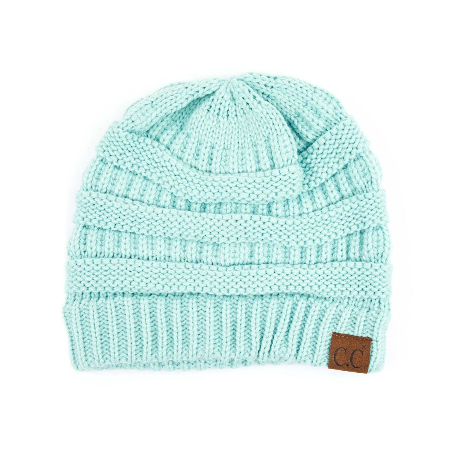 CC Popular Lined Beanie - Mint