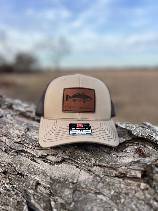 Redfish - Trucker Snapback - Khaki/Coffee