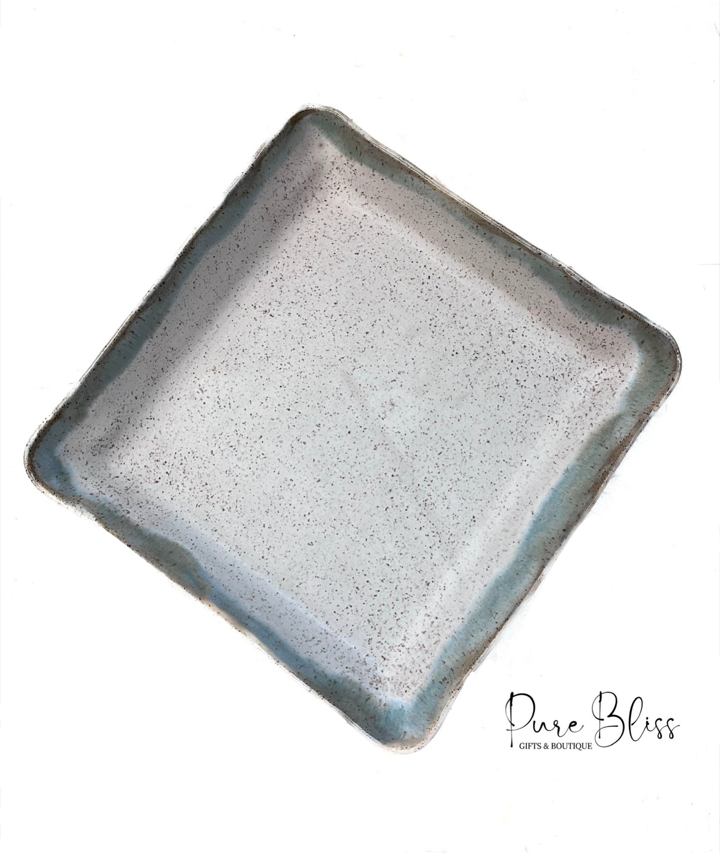 Brunch Tray Pottery - Hydrangea