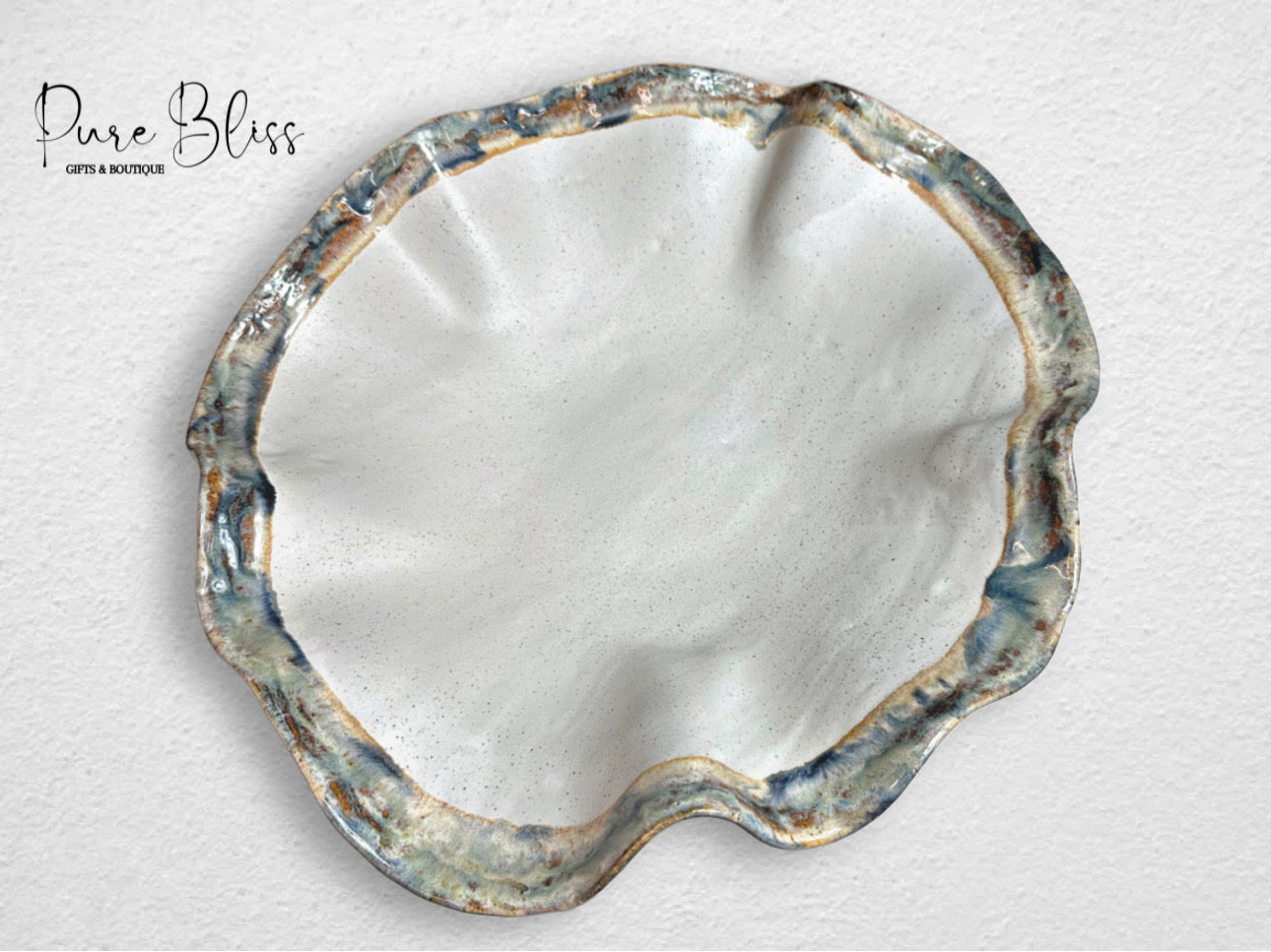 Freeform Bowl Pottery Magnolia