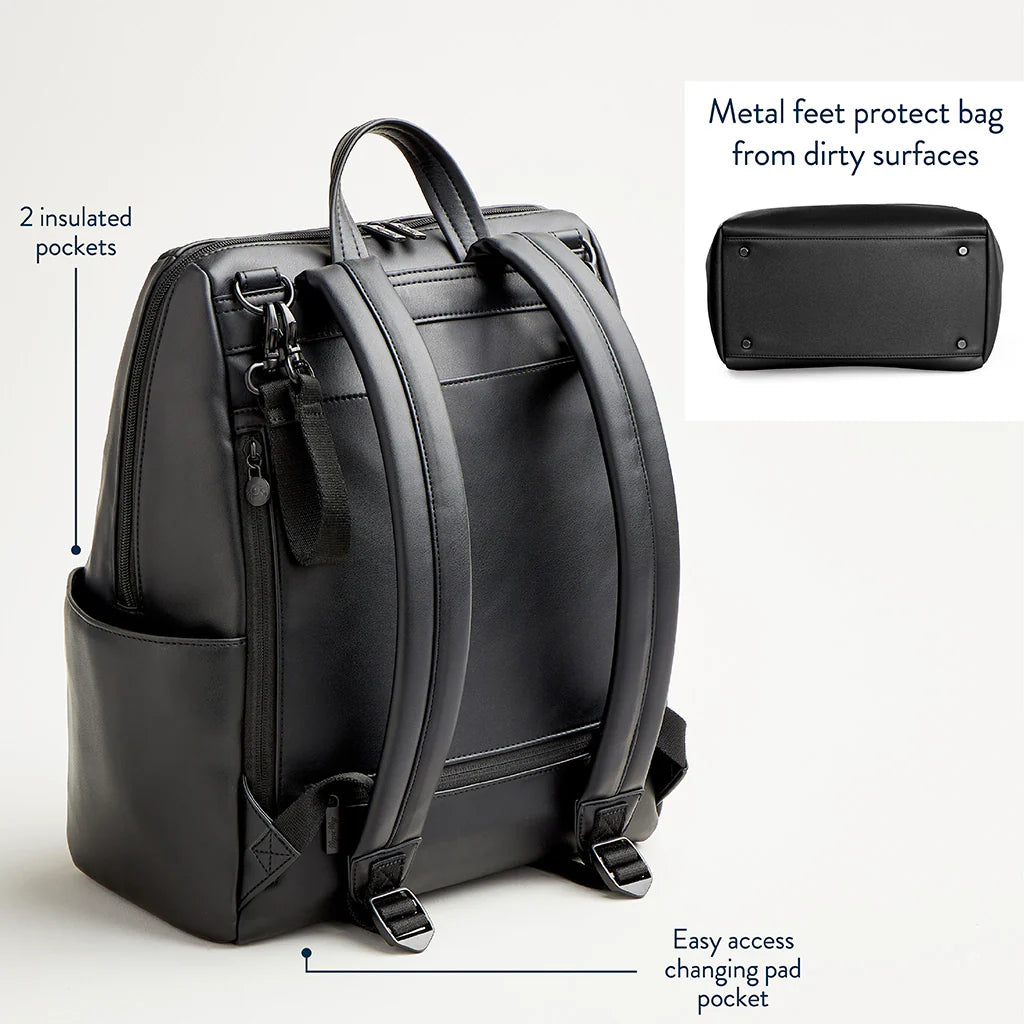 Eras Backpack w/ Changing Pad - Black