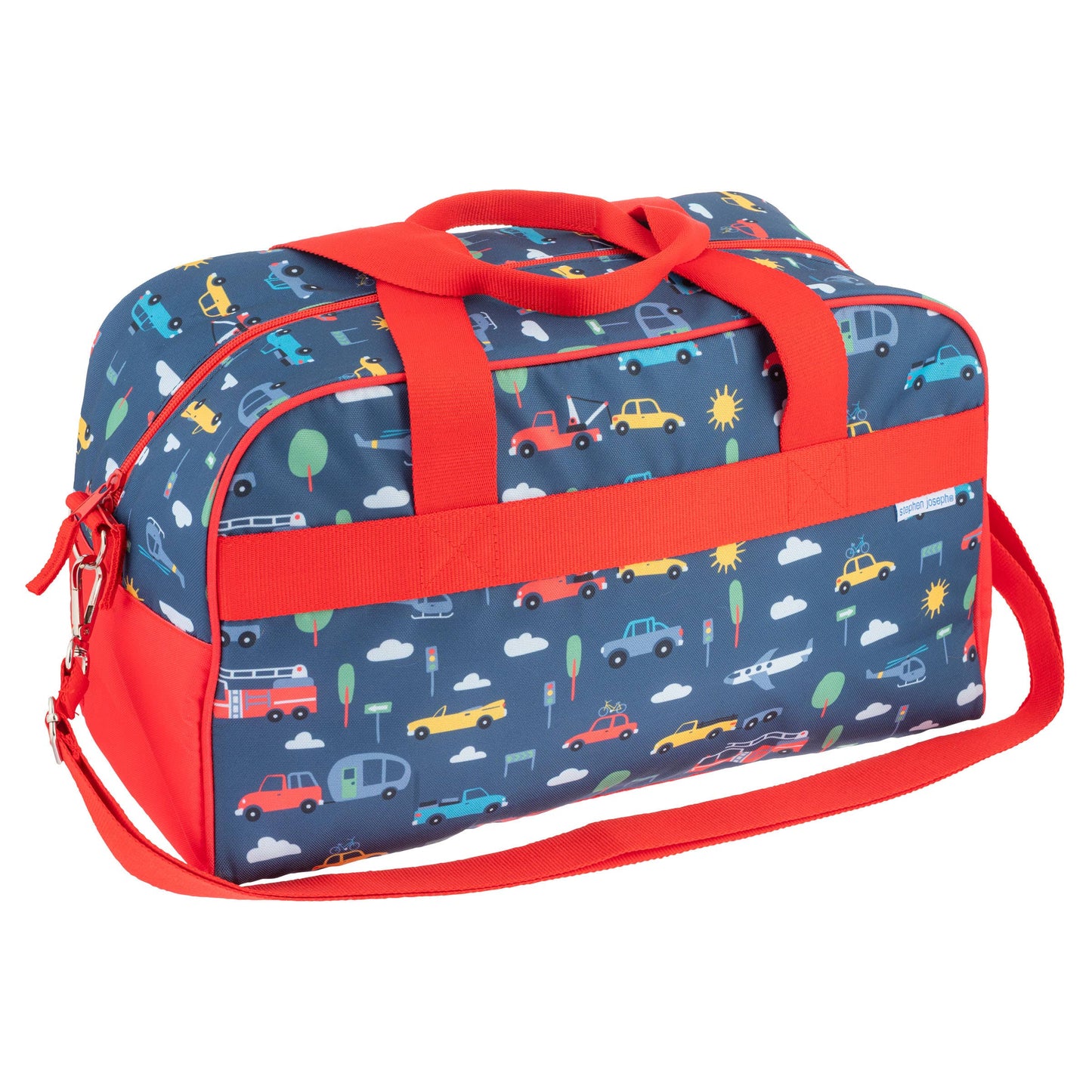 Blue Transportation Duffle Bag