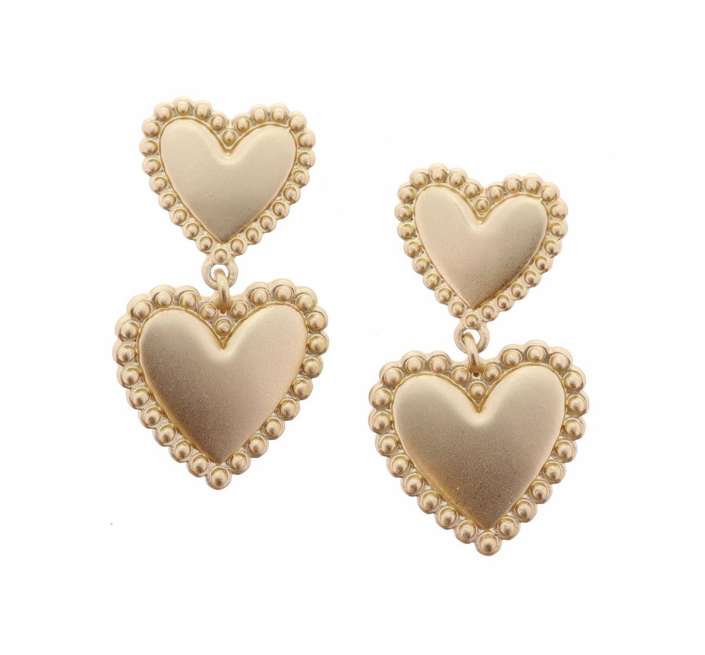 Heart Of Gold Earrings