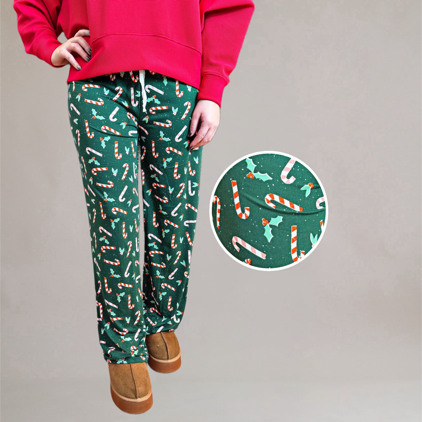 Peppermint Twist Holiday Lounge Pants