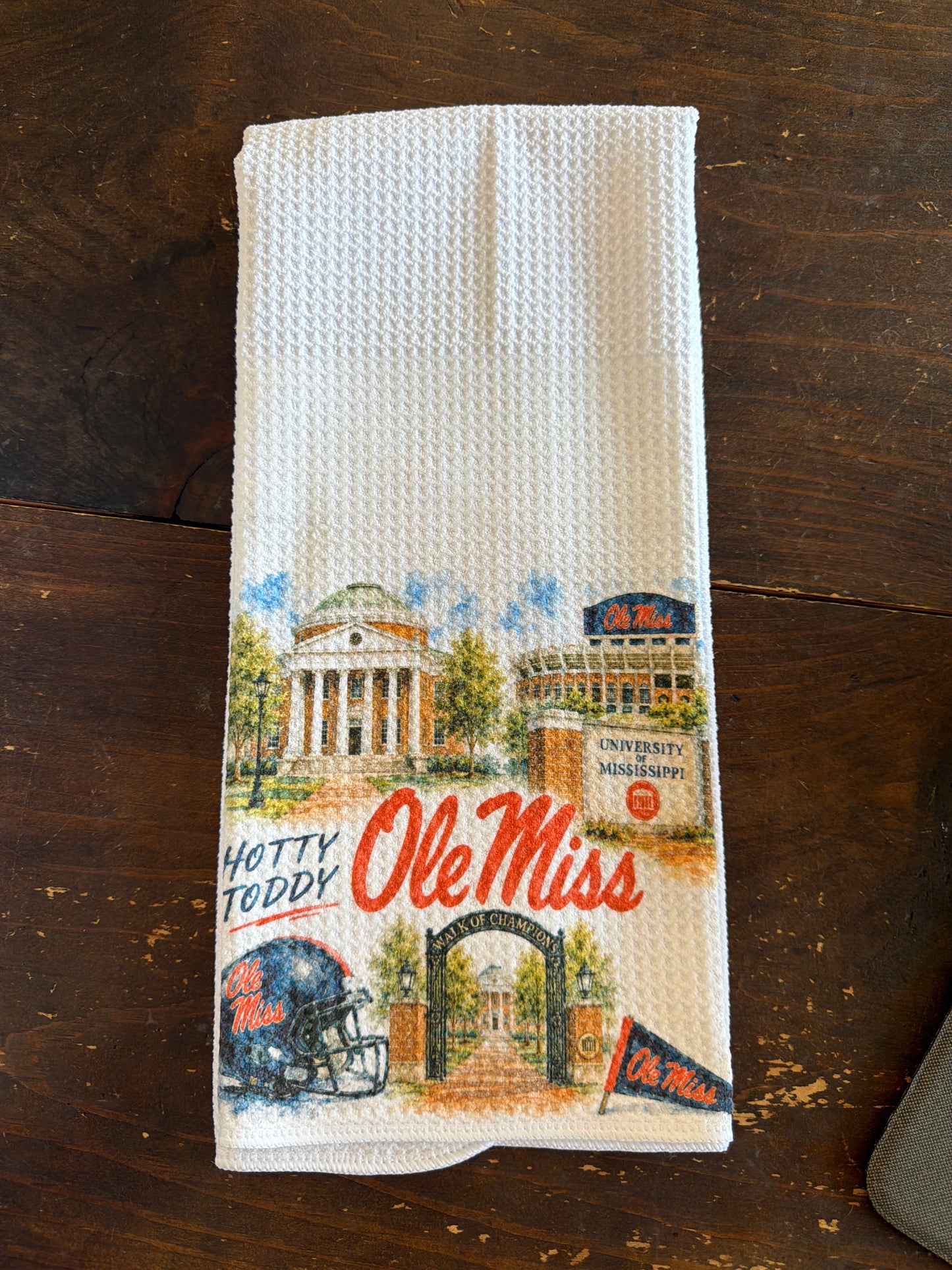 Walk Of Champions Tea Towel