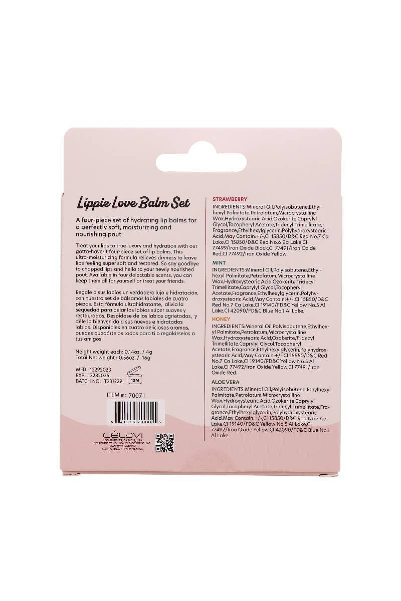 Celavi Lippie Love Lip Balm Set