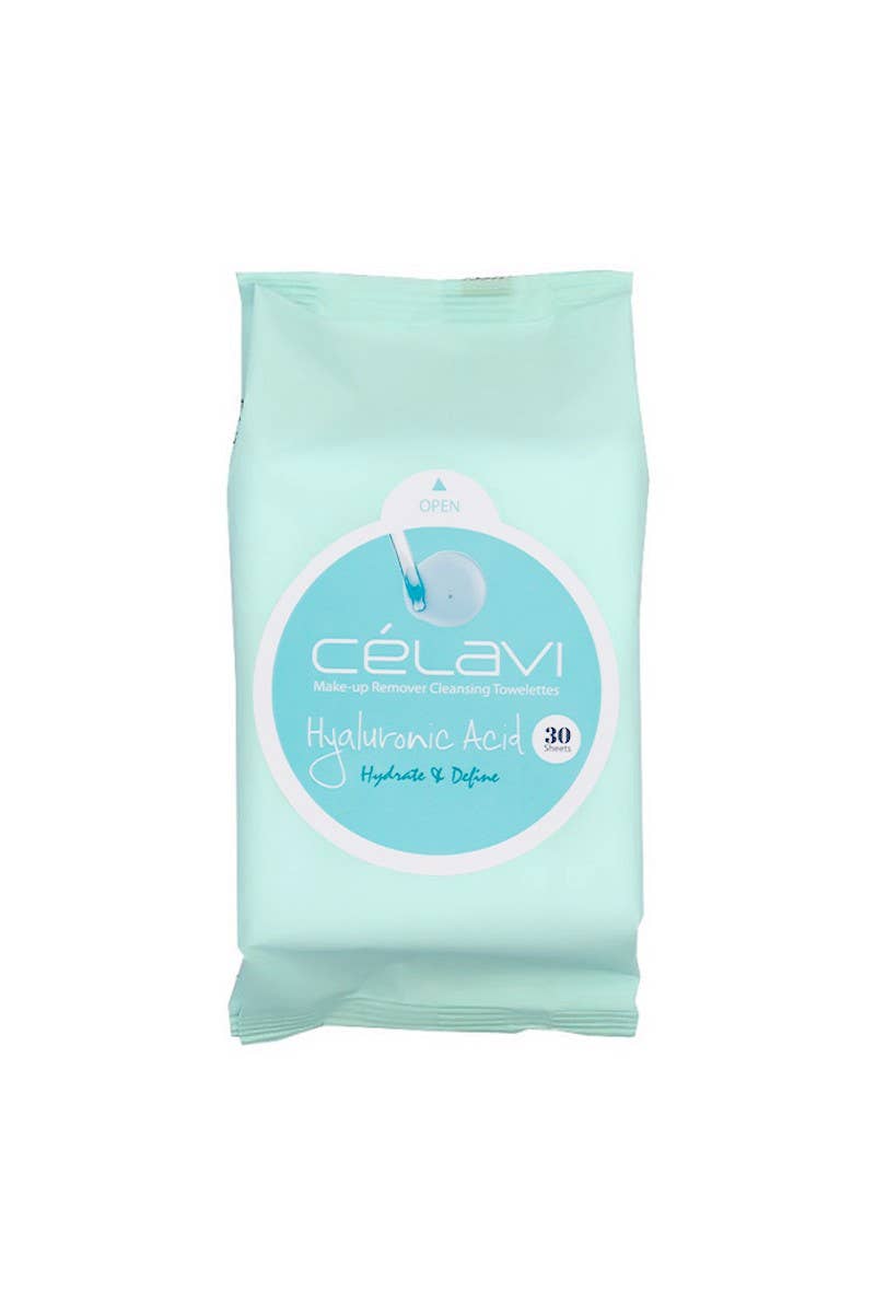 Celavi Hyaluronic Acid Make-up Cleansing Towelettes