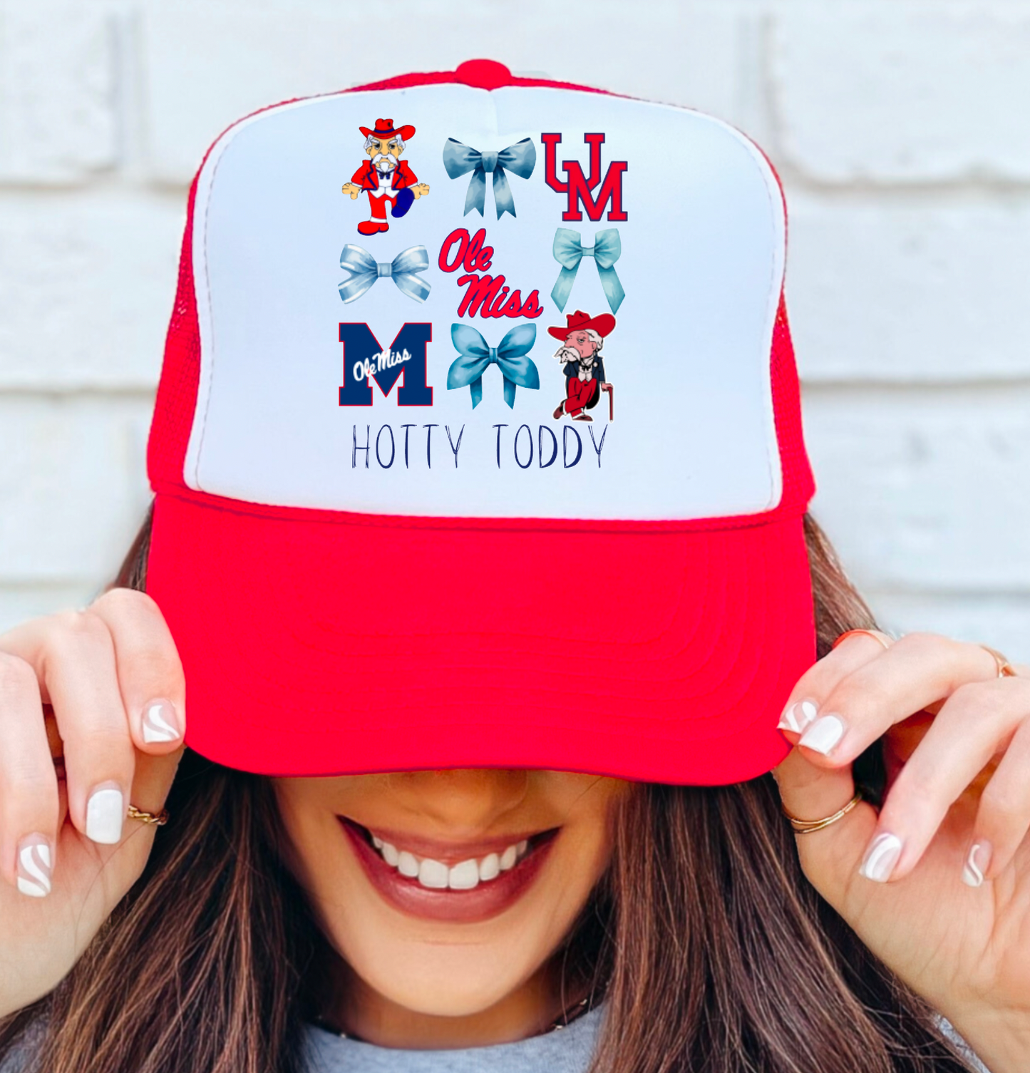 Ole Miss Trucker Hat Football