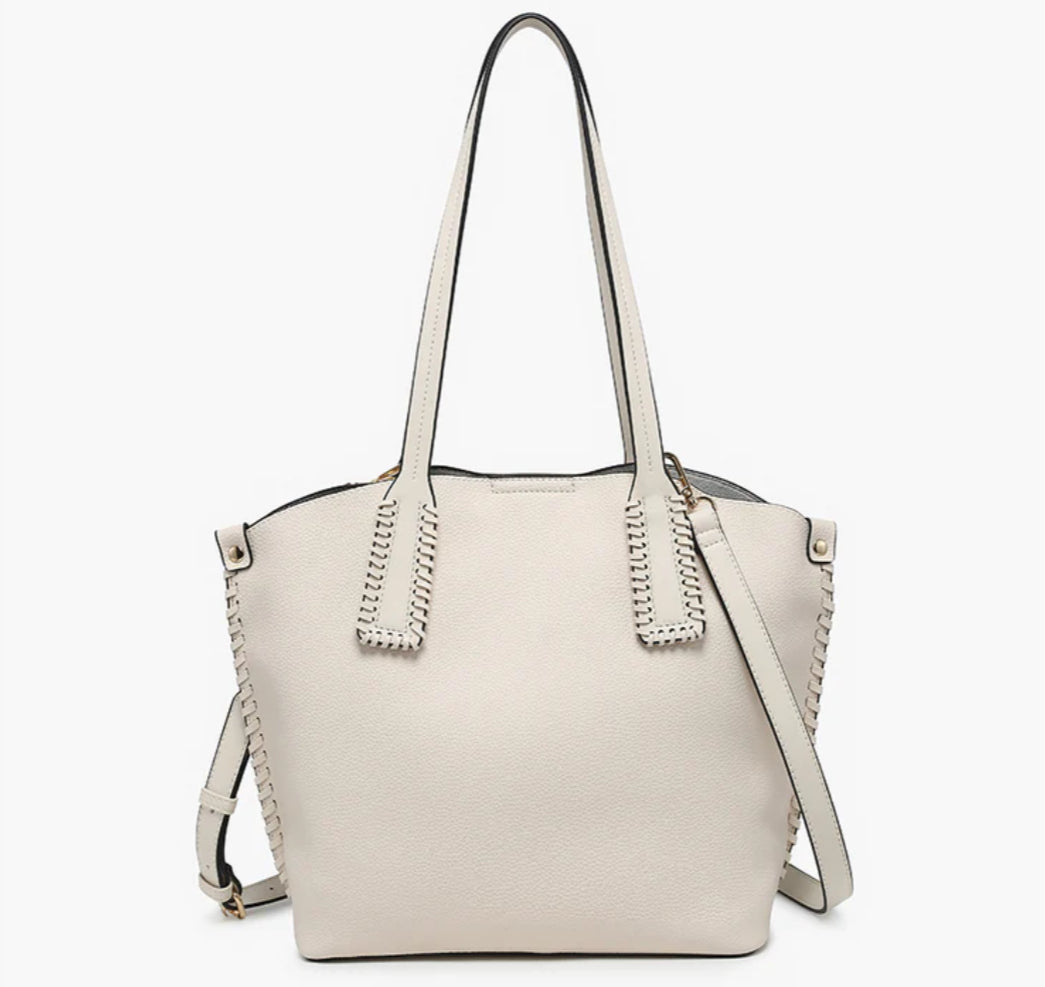 Vegan Whipstitch Tote