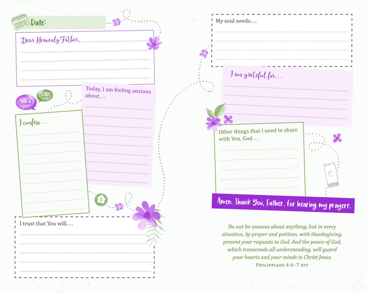 The Prayer Map® for the Anxious Heart