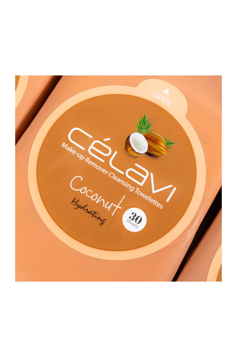 Celavi Makeup Cleansing Towelette Coconut