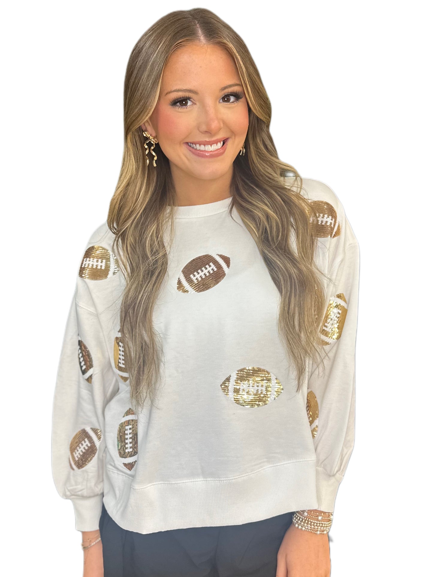 Sweatshirt Millie + Footballs
