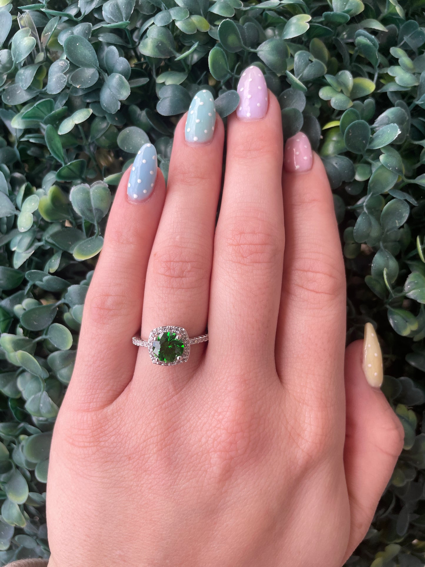 Emerald Diamond Ring
