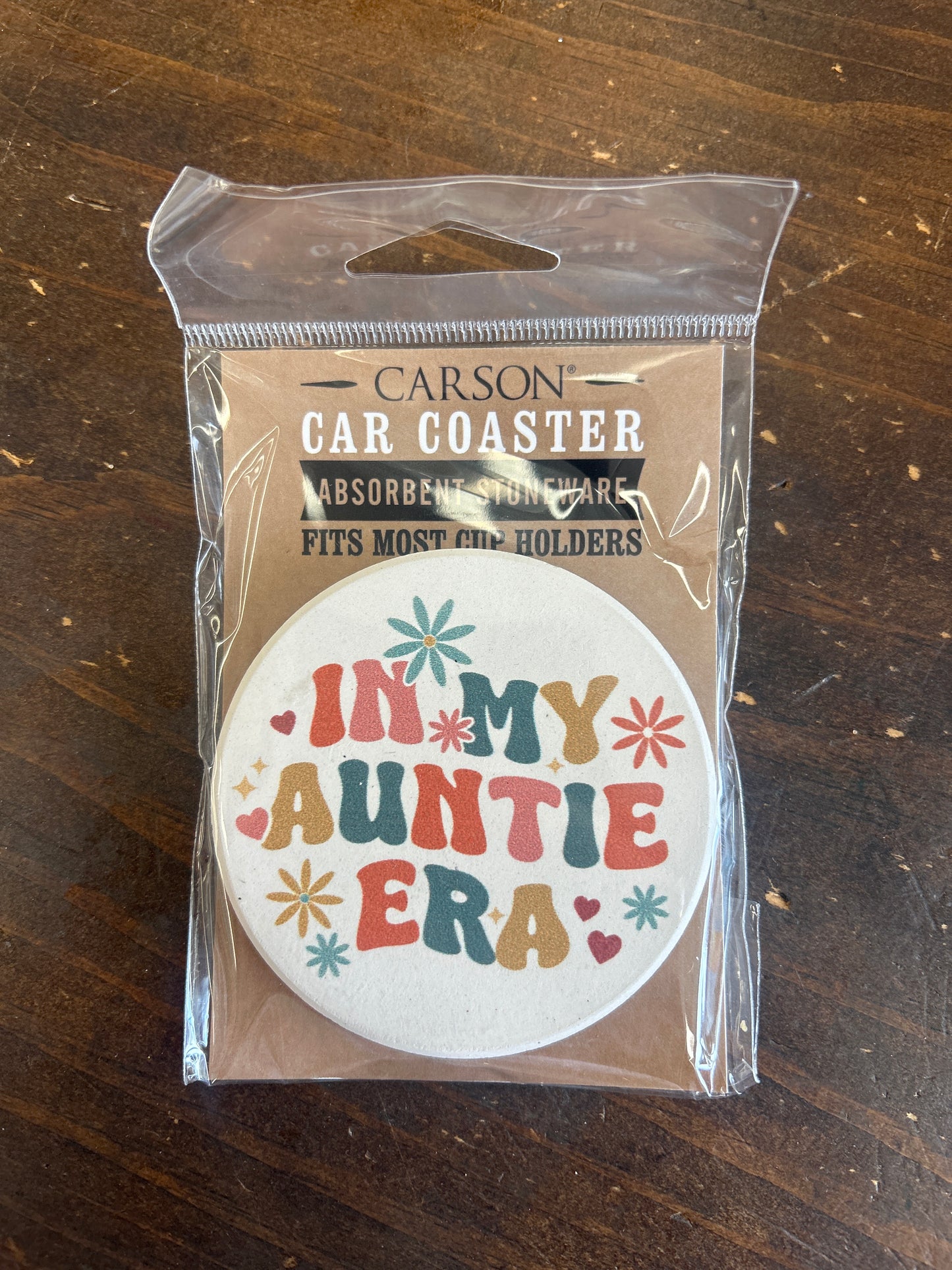 Auntie Era - Car Coaster
