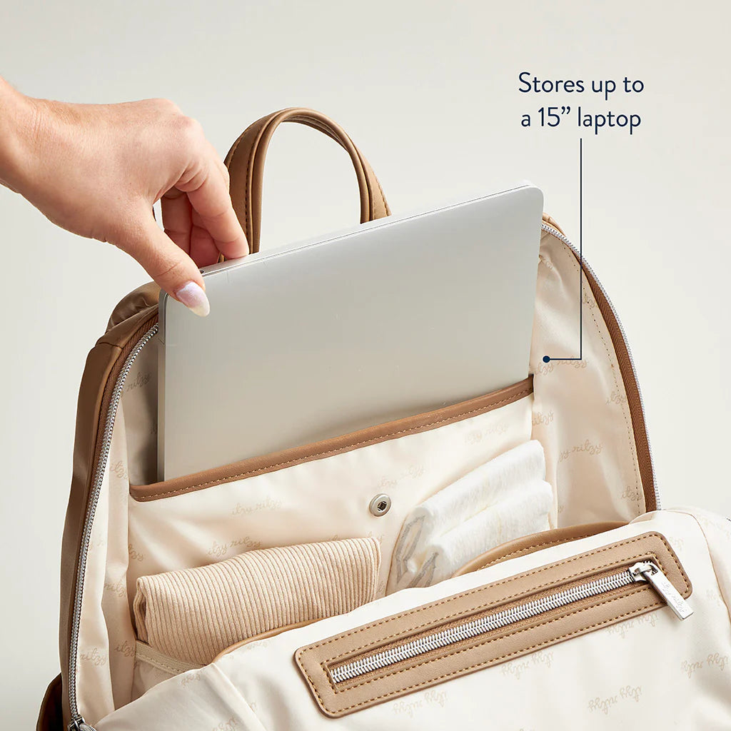 Eras Backpack w/ Changing Pad - Chai Latte