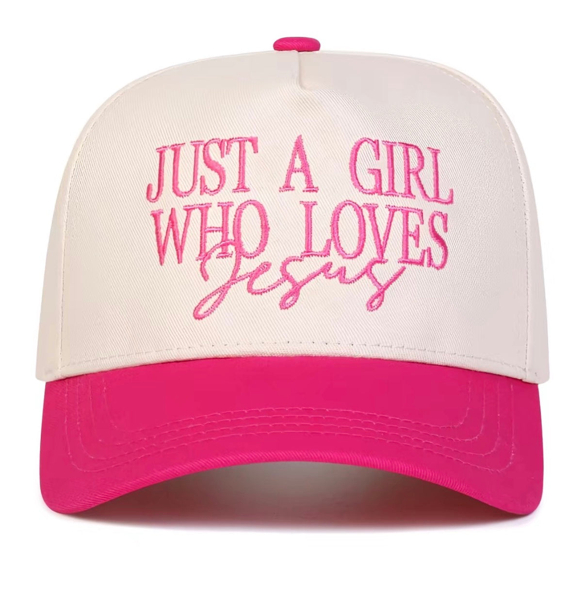 Just a Girl Who Loves Jesus Hat