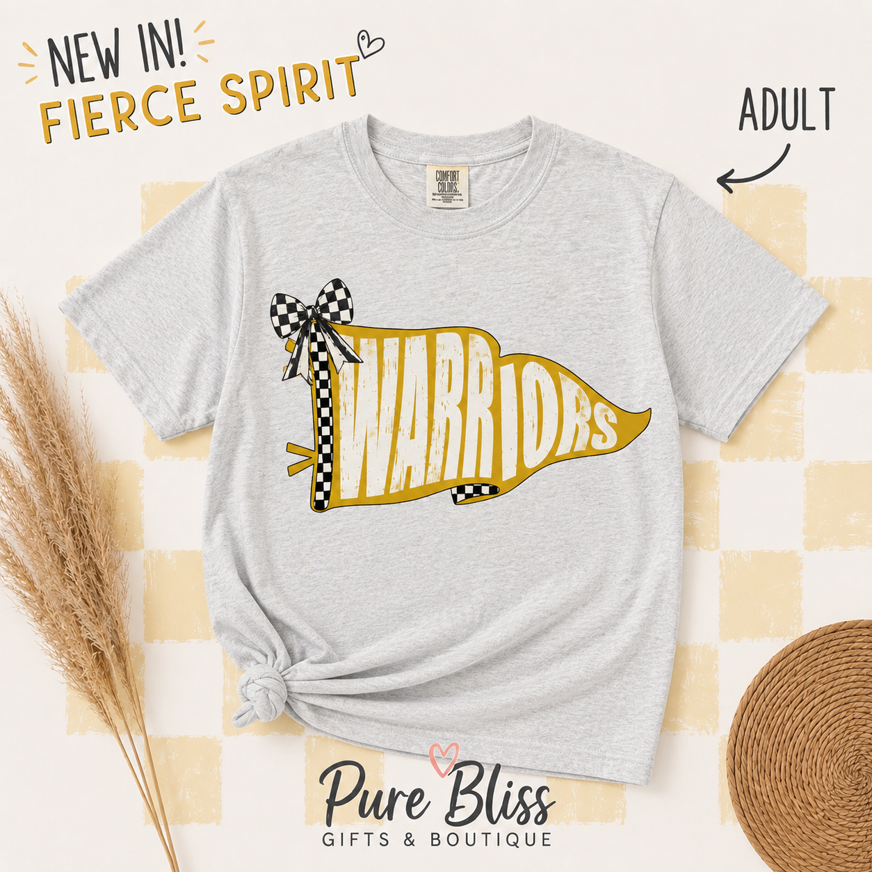 Adult Warrior Spirt Tee