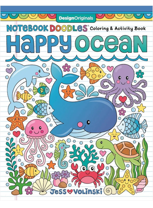 Notebook Doodles - Happy Ocean