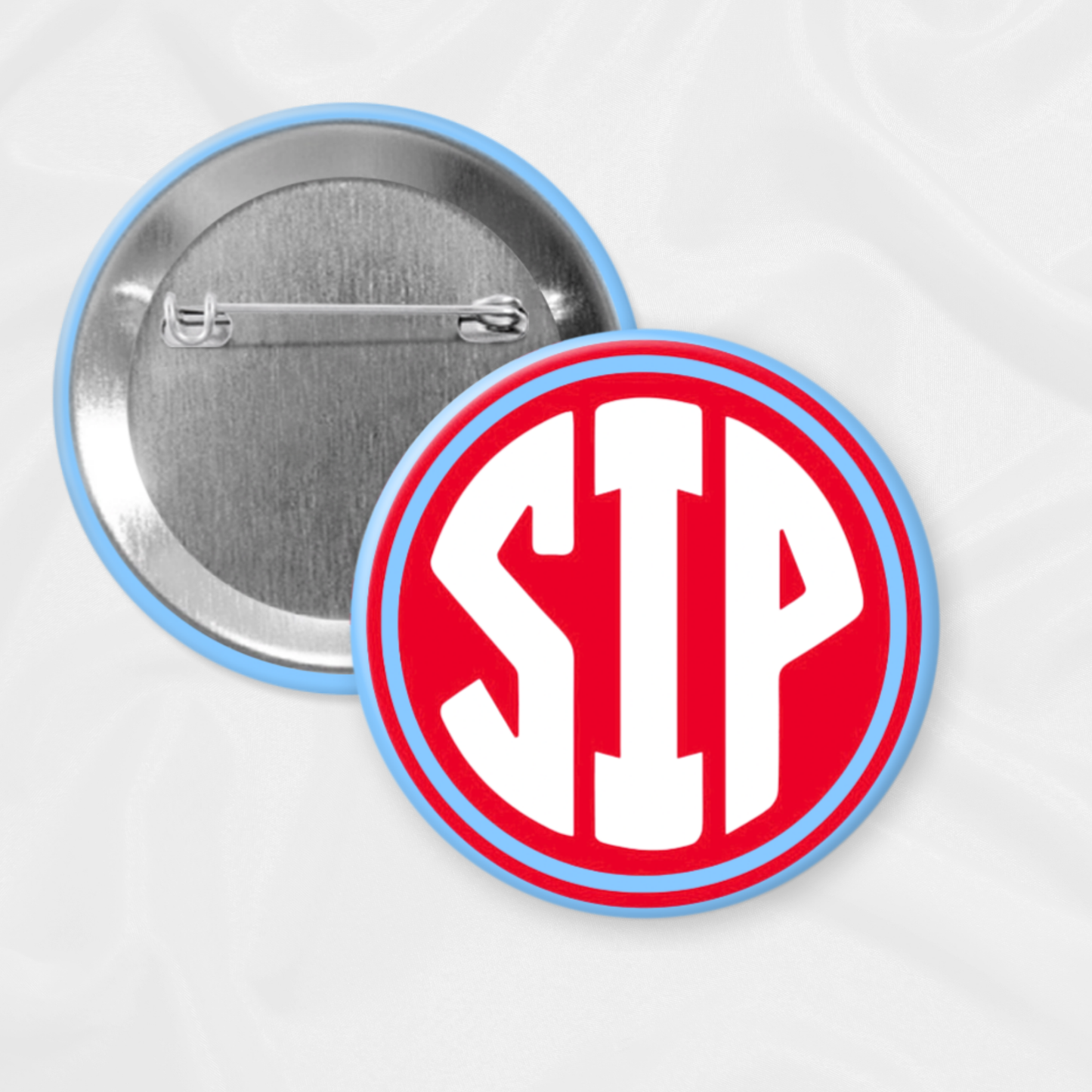 SIP Monogram Button