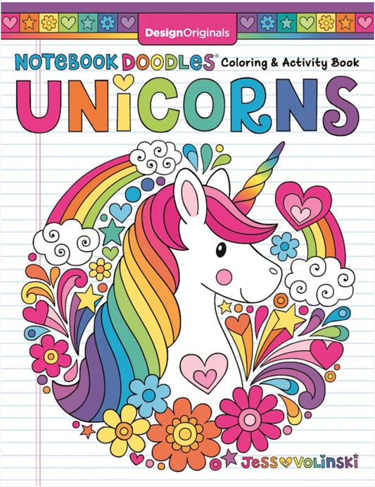 Notebook Doodles - Unicorns