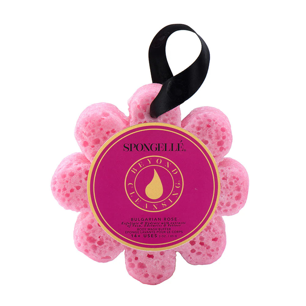 Wild Flower Bath Sponge- Bulgarian Rose