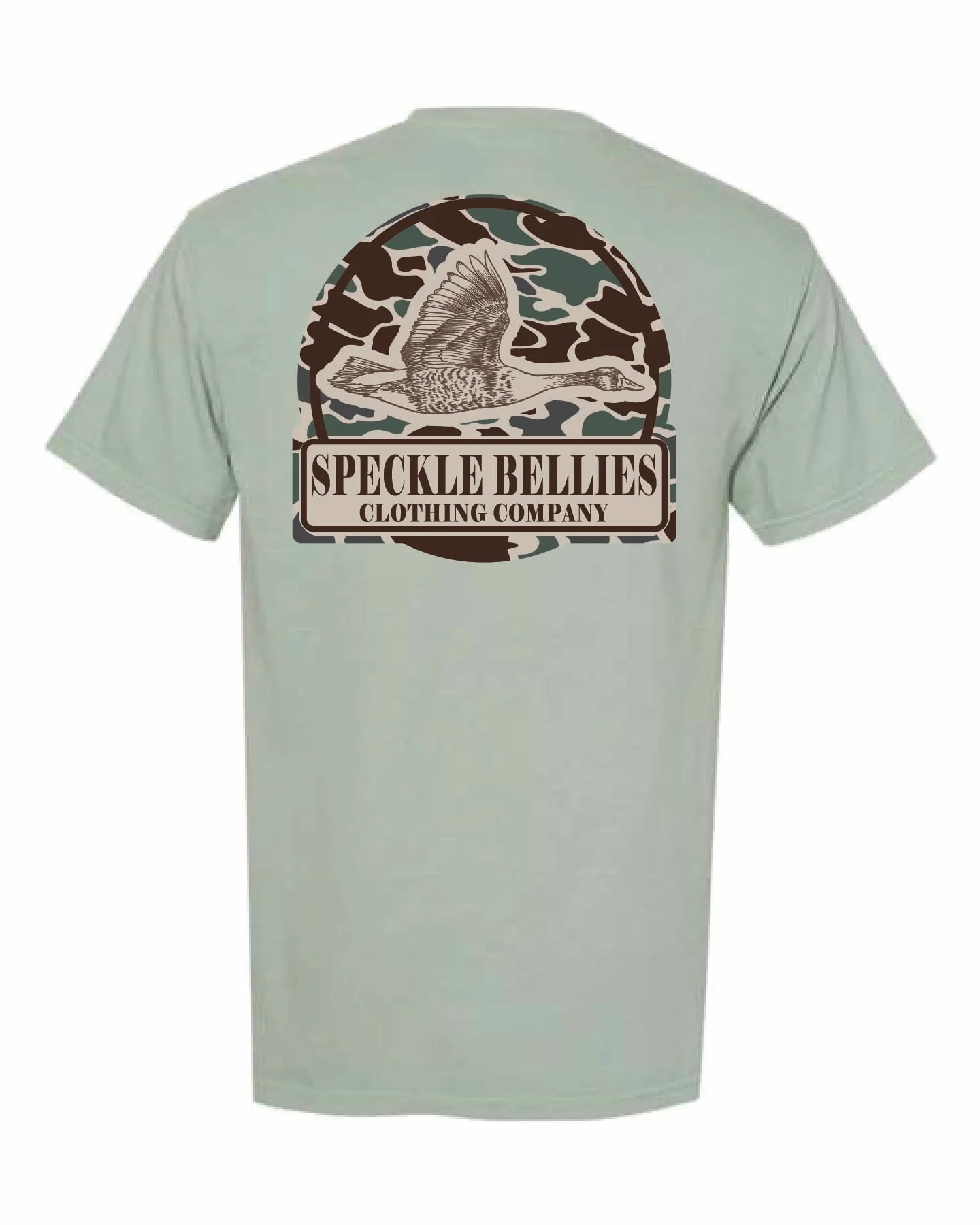 Camo Arch Logo Pocket Tee