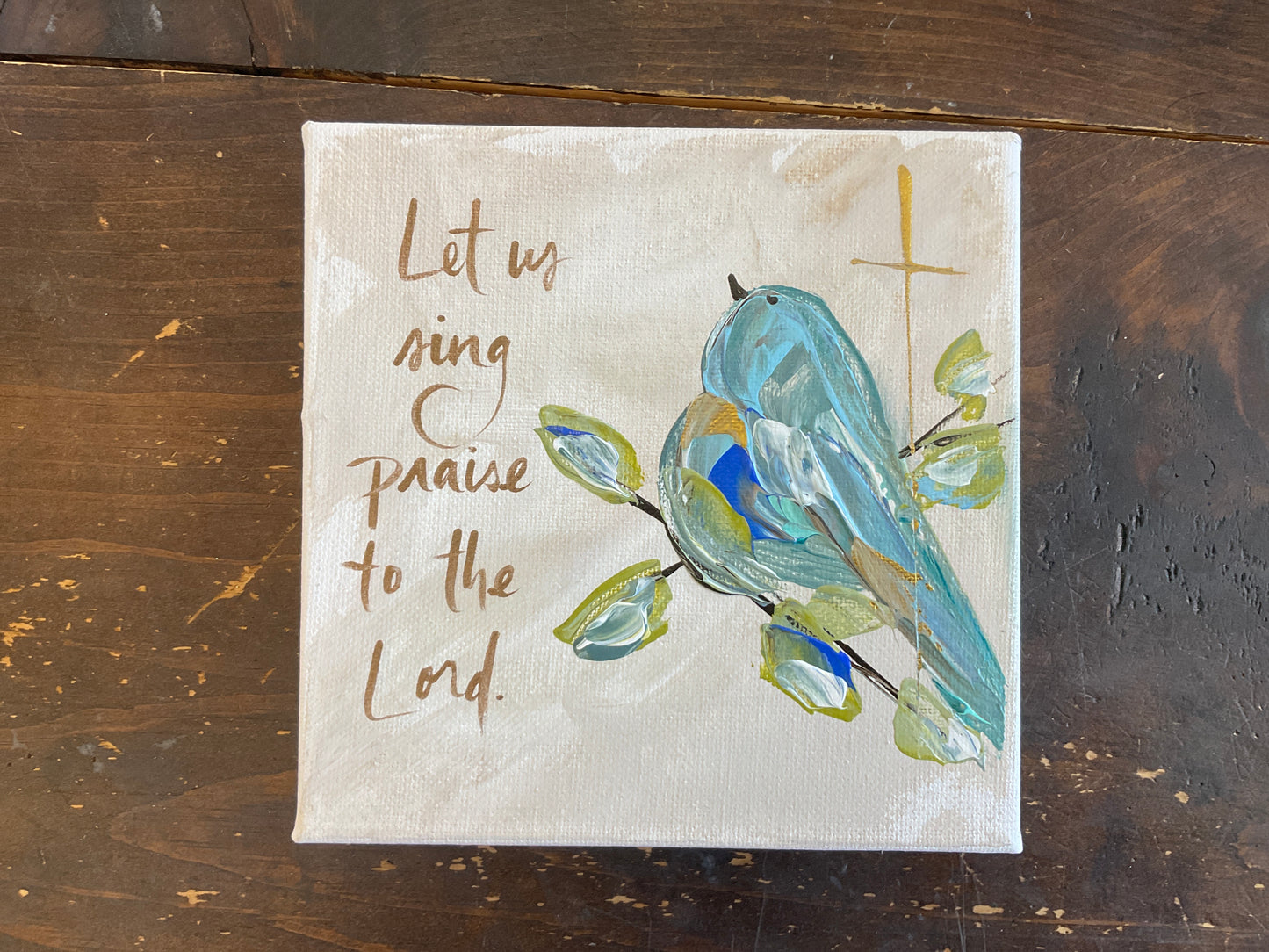 Let Us Sing Praise Canvas