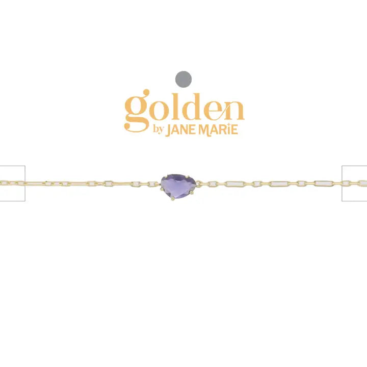 February Stone Bracelet