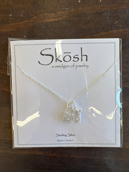Lock and Key Necklace