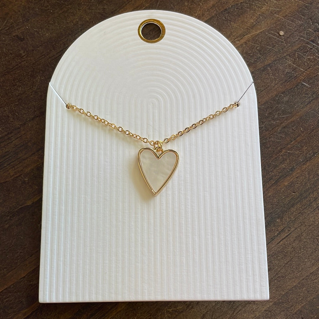 White Heart Jewelry