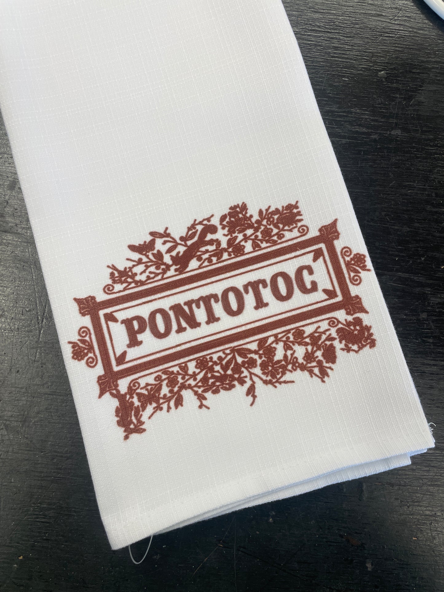 Woodland Hometown Tea Towel