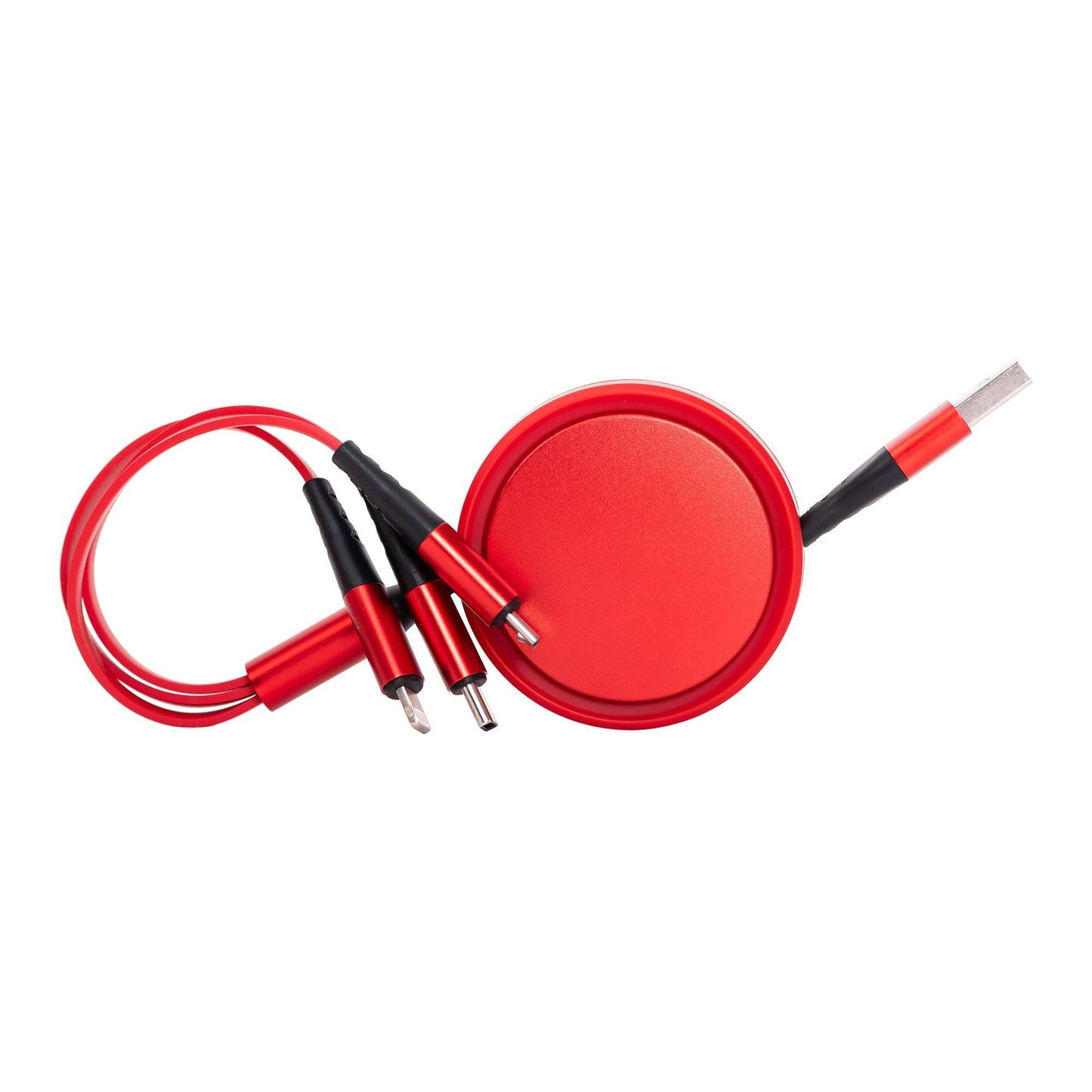 Retractable Fast Chargers: Red