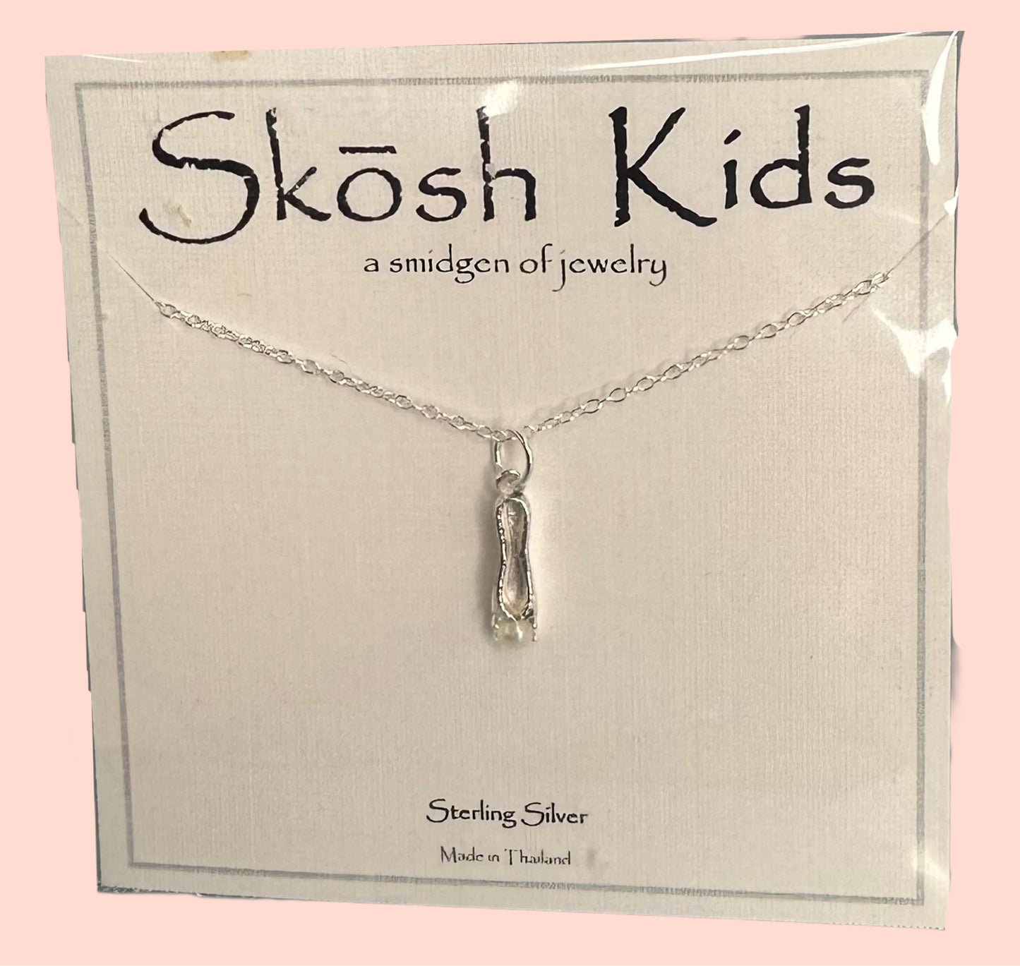 Skosh Kids + Ballet Slipper Necklace