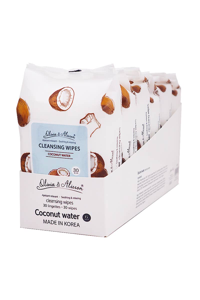 Cleansing Wipes Coconut Water