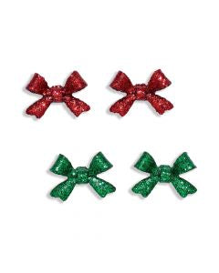 Glitter Bows Duo Earrings