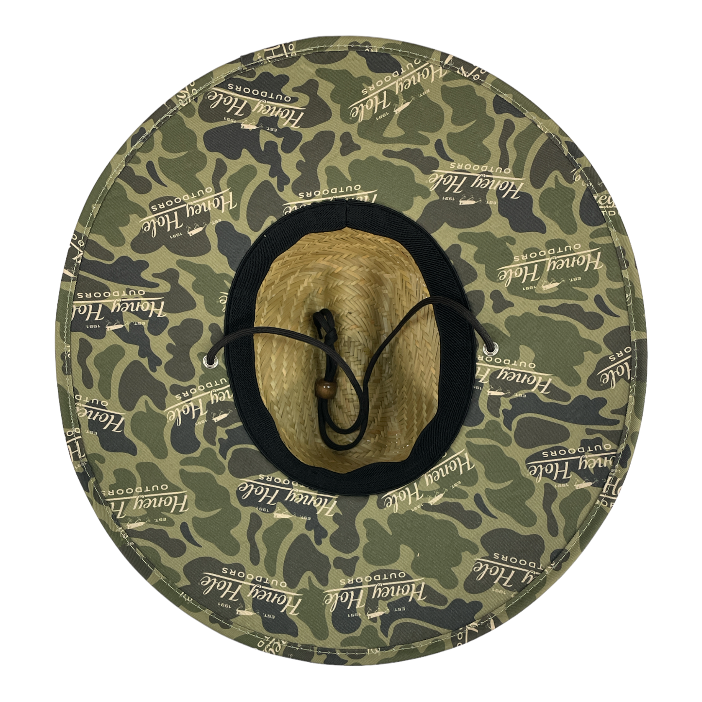 Straw Hat - Camo