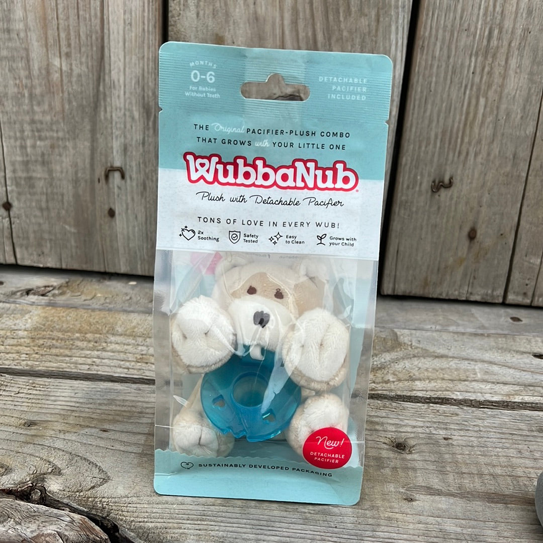 Wubbanub Baby Putty Bear with Detachable Pacifier